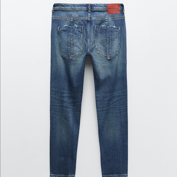 NWOT Zara relaxed fit jeans - Picture 2 of 9